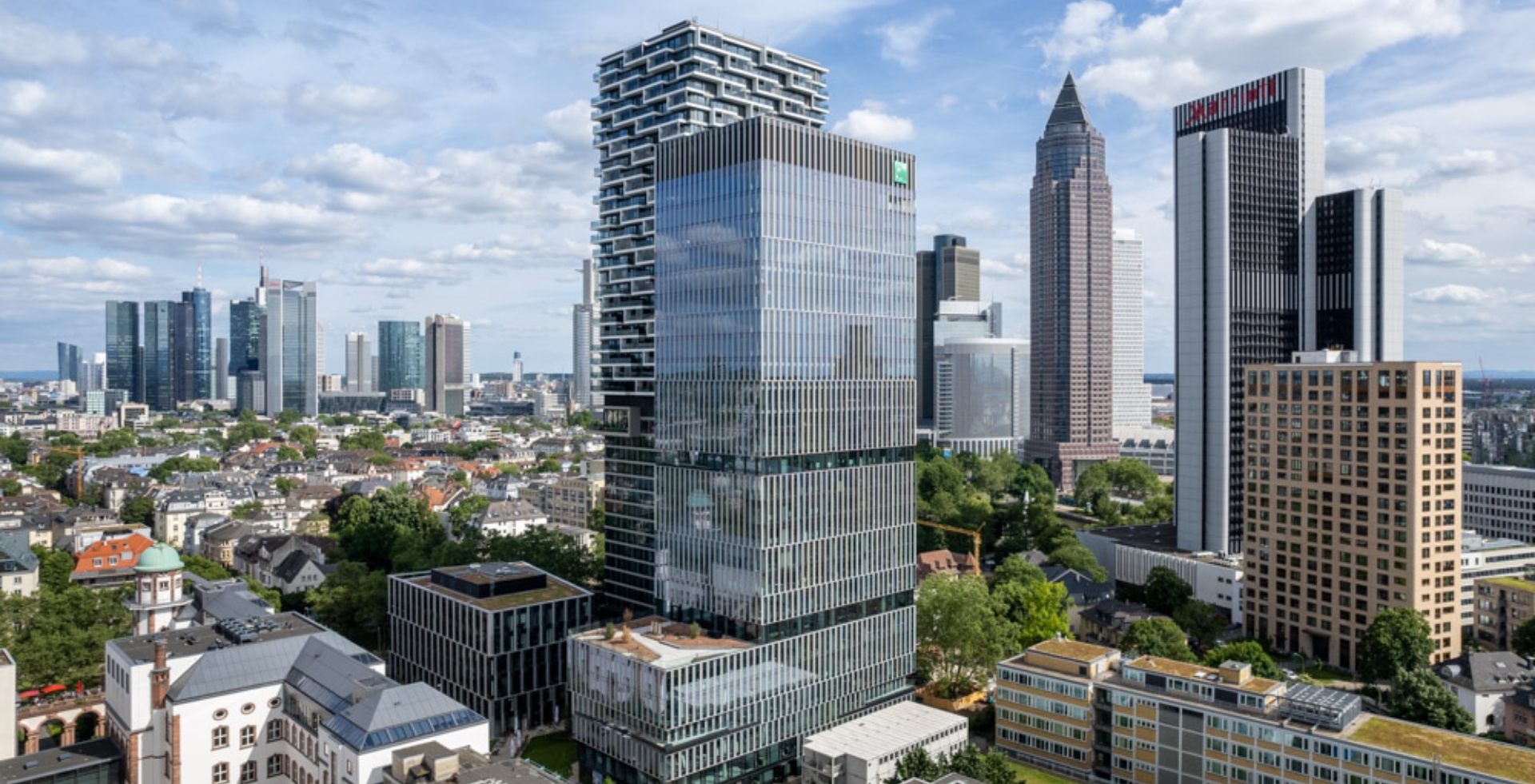 Blick auf Senckenberg Quartier, Frankfurt am Main